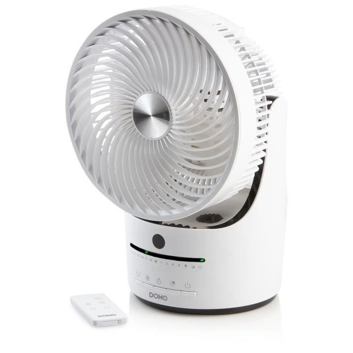 Ventilateur de table - DOMO - DO8148 - 45 W - Blanc - 3 vitesses - Osc