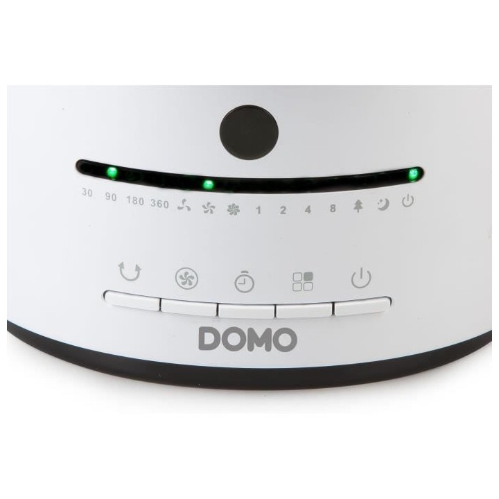 Ventilateur de table - DOMO - DO8148 - 45 W - Blanc - 3 vitesses - Osc