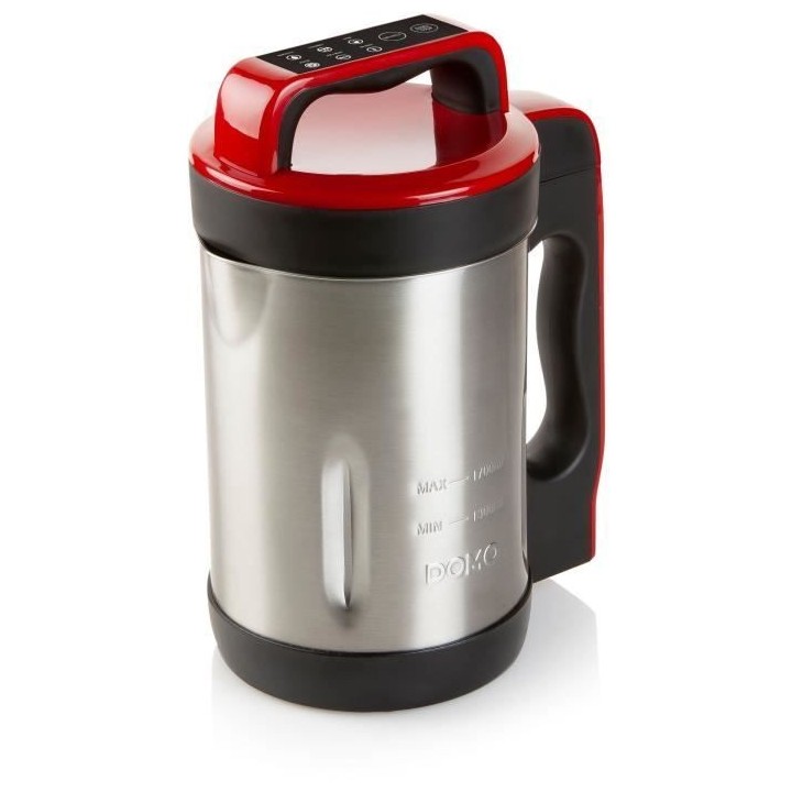 Blender chauffant DOMO - gris - 1,7L - 6 programmes – 1000 Watt - DO