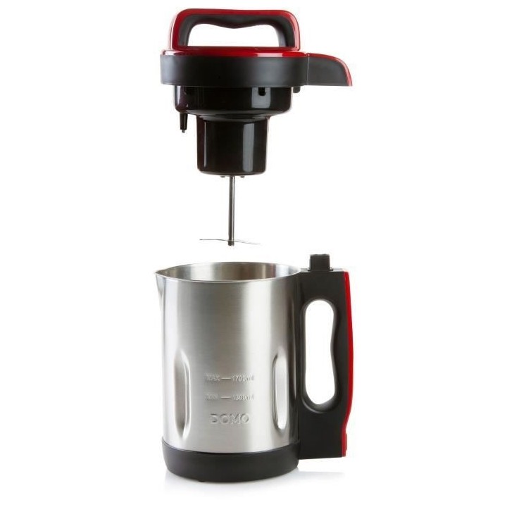 Blender chauffant DOMO - gris - 1,7L - 6 programmes – 1000 Watt - DO