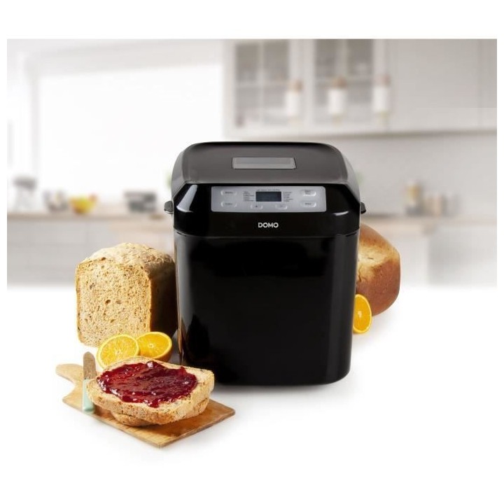 Machine a pain automatique - DOMO - B3974 - 550 W - 12 programmes - Ec