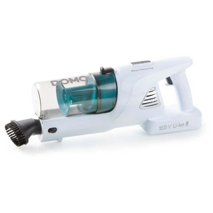 DOMO DO233SV - Aspirateur balai sans fil 2-en-1 - 2 vitesses - Systeme