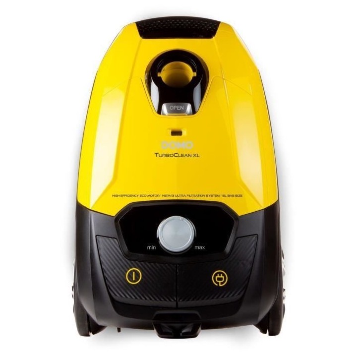 DOMO DO7294S - Aspirateur traineau avec sac - 5L - Filtre HEPA H13 - 7