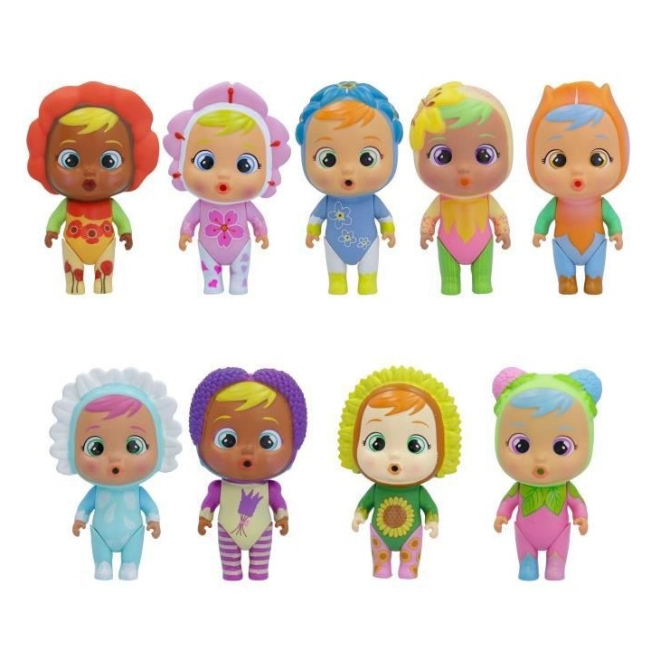 IMC TOYS - Capsule Happy Flowers + Poupon - CRY BABIES MAGIC TEARS - 8