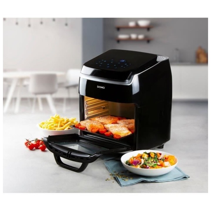 Friteuse multifonctionnelle DOMO DO534FR - Deli-Fryer Four 10L - 8 pro