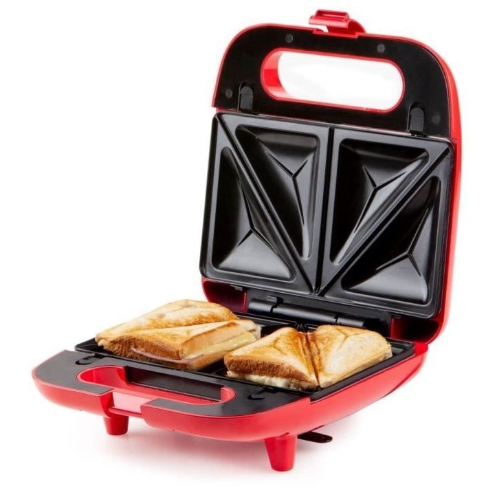DOMO - DO9242W - Appareil a croque monsieur - 5 en 1 - 5 jeux de plaqu