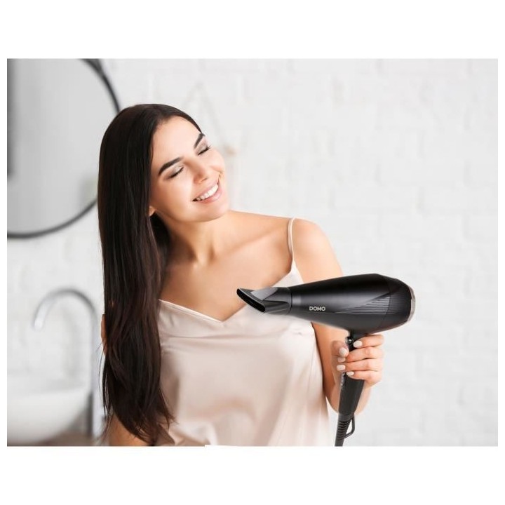Seche-cheveux professionnel DOMO DO1093HD - 2 vitesses et 3 réglages