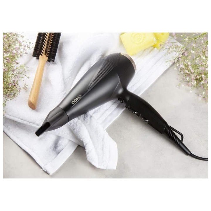 Seche-cheveux professionnel DOMO DO1093HD - 2 vitesses et 3 réglages