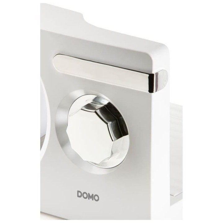Trancheuse - DOMO - diametre 17cm - Réglage coupe 1 a 15 mm - 120W
