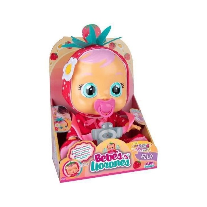 Poupon CRY BABIES Tutti Frutti Ella la fraise