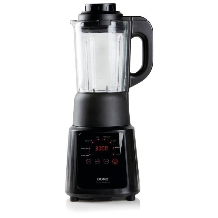 Blender chauffant multi fonctions - DOMO - DO726BL - 900 W - 1,2 L - 8
