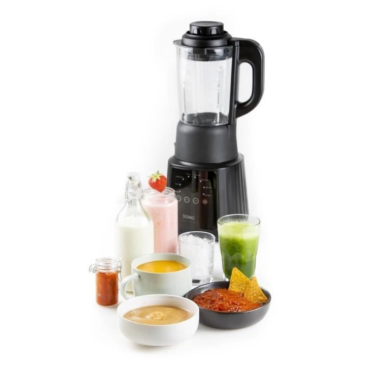 Blender chauffant multi fonctions - DOMO - DO726BL - 900 W - 1,2 L - 8