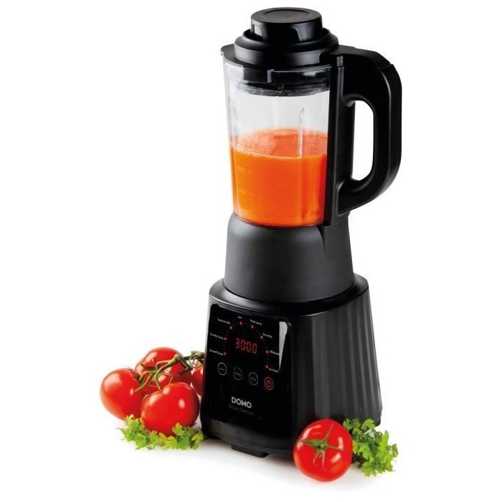 Blender chauffant multi fonctions - DOMO - DO726BL - 900 W - 1,2 L - 8