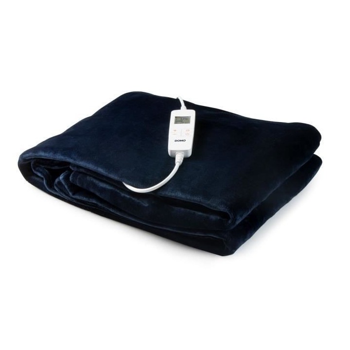 Couverture chauffante DOMO - 10 positions de chaleur - Molleton flanel