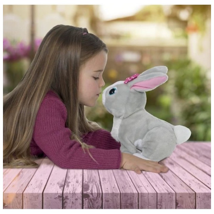 Peluche a fonctions Betsy, mon petit lapin