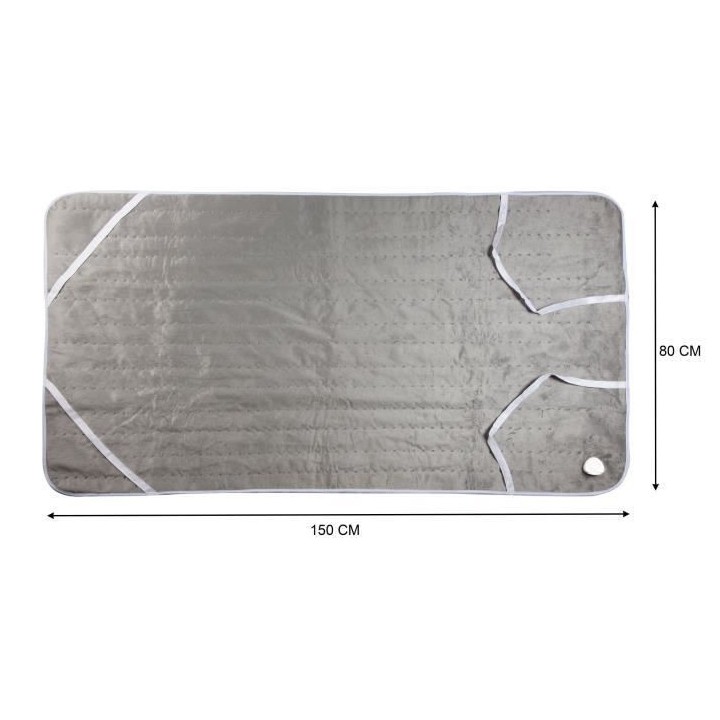 Chauffe-lit électrique 1 personne DOMO - 6 Niveaux de chaleur - Molle