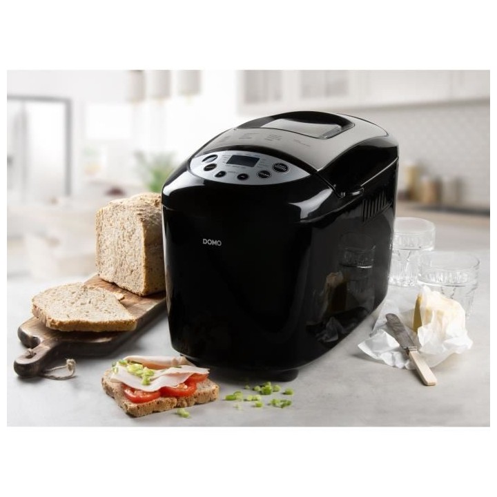 Machine a pain automatique XL - DOMO - B3977 - 850 W - 17 programmes -