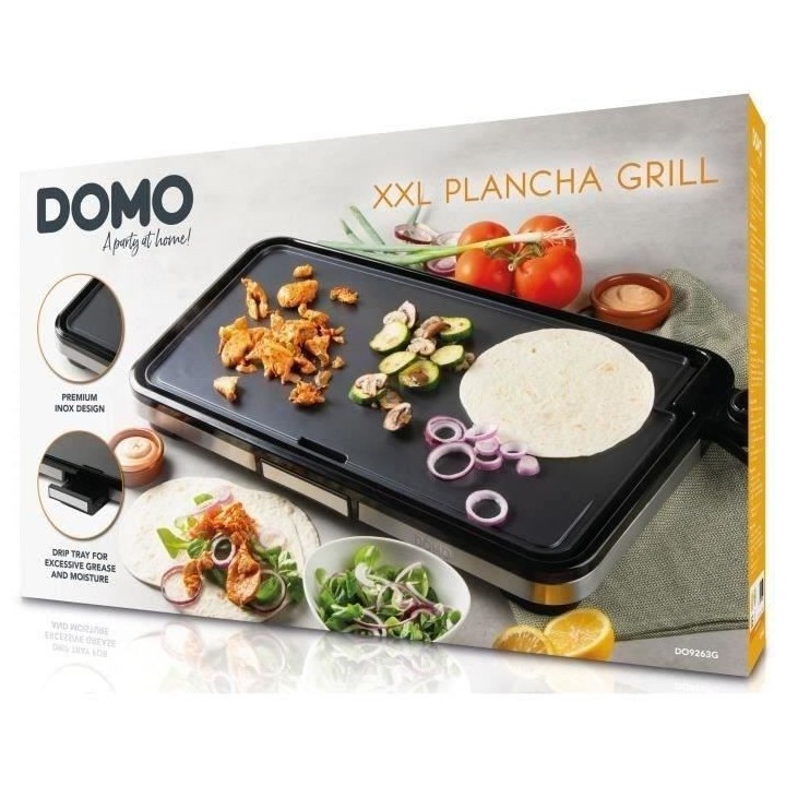 Plancha Grill - DOMO - DO9263G - Surface XXL 55 x 30,5 cm