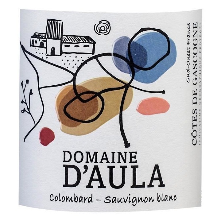 Château Plaimont Domaine D'Aula 2022 Côtes de Gascogne - Vin blanc d