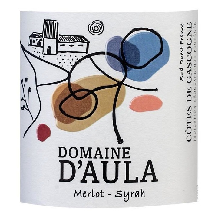 Château Plaimont Domaine D'Aula 2022 Côtes de Gascogne - Vin rouge d