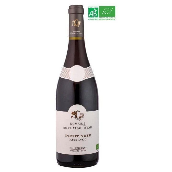 Domaine du Château d'Eau Pays d'Oc Pinot Noir - Vin rouge de Languedo