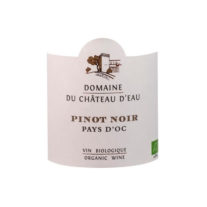 Domaine du Château d'Eau Pays d'Oc Pinot Noir - Vin rouge de Languedo