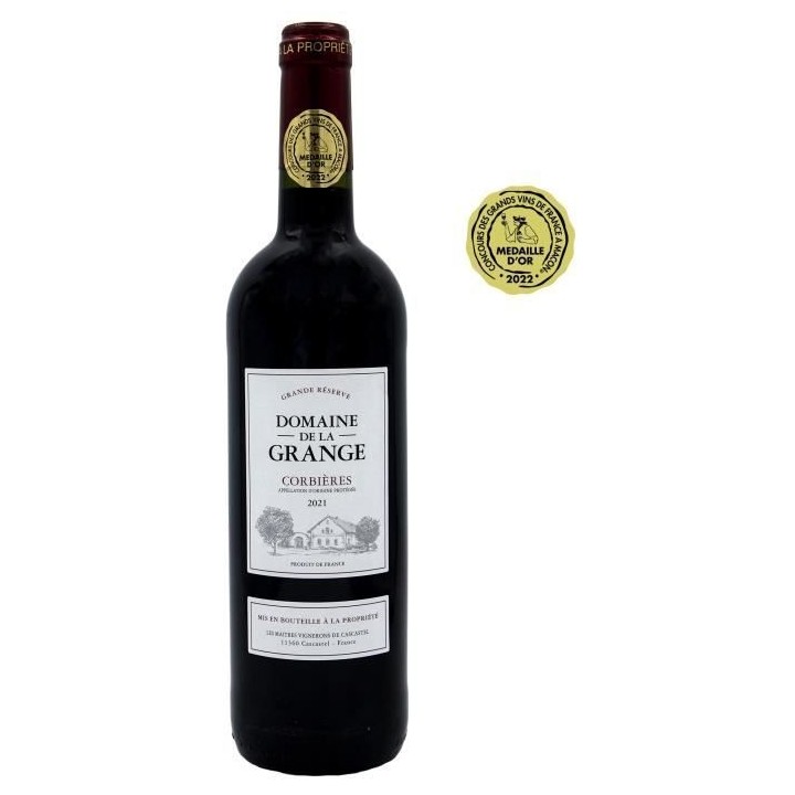 Domaine de la Grange Corbieres - Vin rouge du Languedoc Roussillon