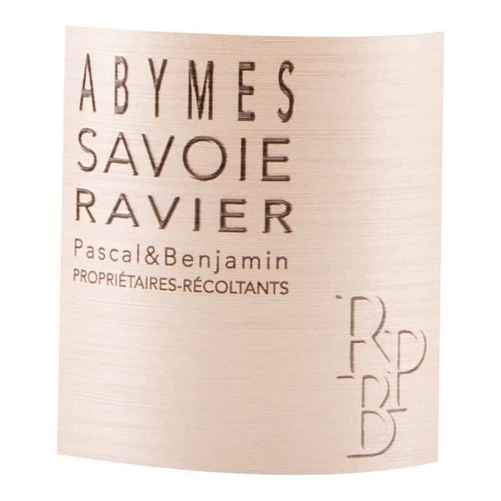 Domaine Pascal & Benjamin Ravier 2023 Savoie Abymes - Vin blanc de Jur