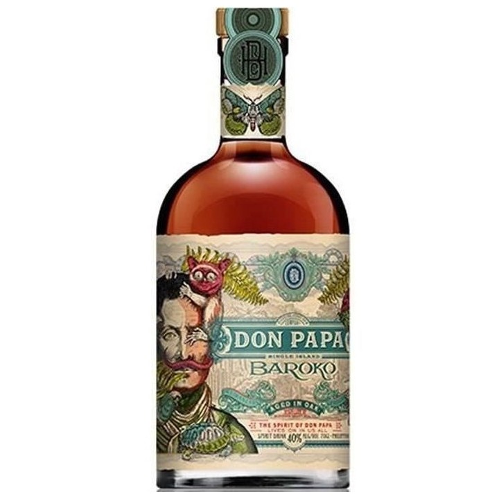 Don Papa - Baroko - Spirit drink - Rhum - 40,0 % Vol. - 70 cl
