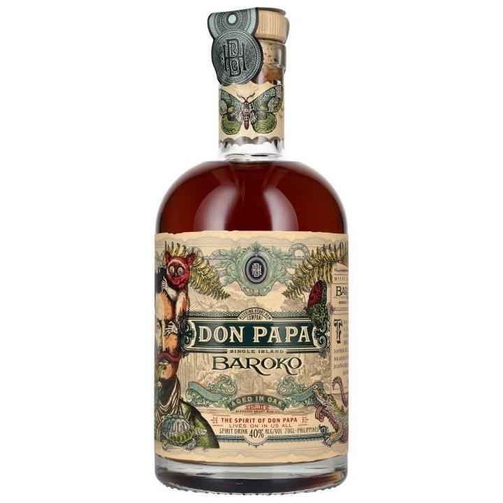 Don Papa - Baroko - Spirit drink - Rhum - 40,0 % Vol. - 70 cl