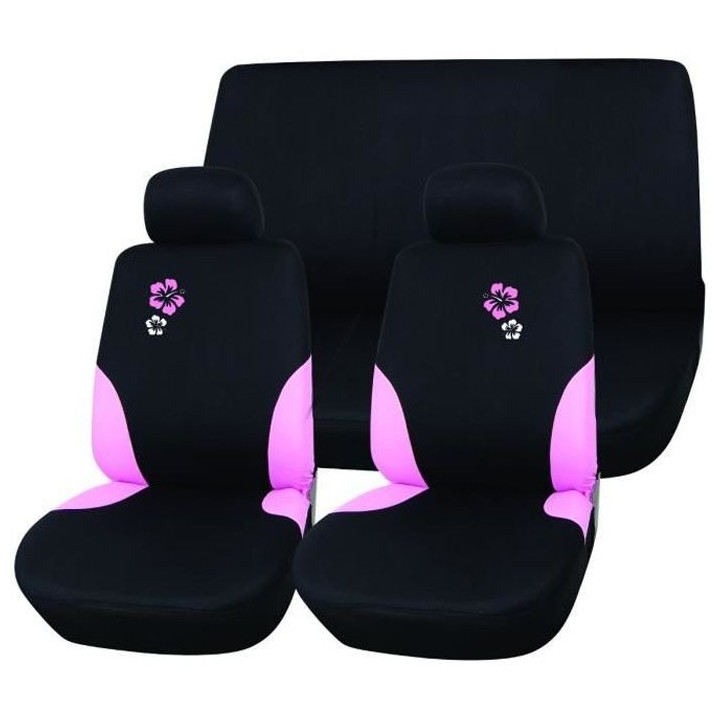 IMDIFA Jeu de Housses Sieges Auto Hibiscus