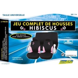 IMDIFA Jeu de Housses Sieges Auto Hibiscus