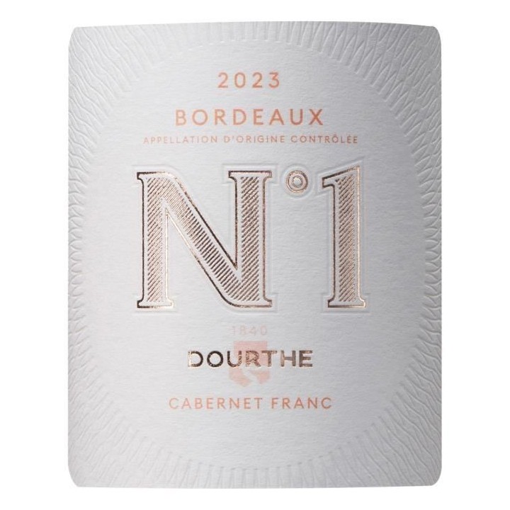 Dourthe N°1 2023 Bordeaux - Vin rosé de Bordeaux