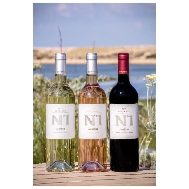 Dourthe N°1 2023 Bordeaux - Vin rosé de Bordeaux