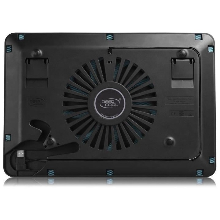 DEEPCOOL - N2 - Support Ventilé pour Ordinateur Portable - Noir (DP-N