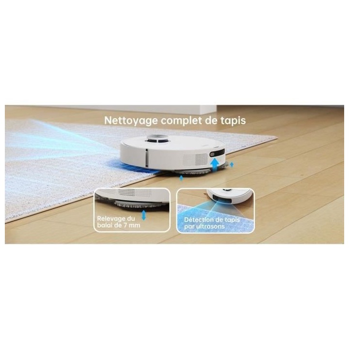 Dreame L10 PRIME - Robot Aspirateur Laveur avec Station de Vidage et A