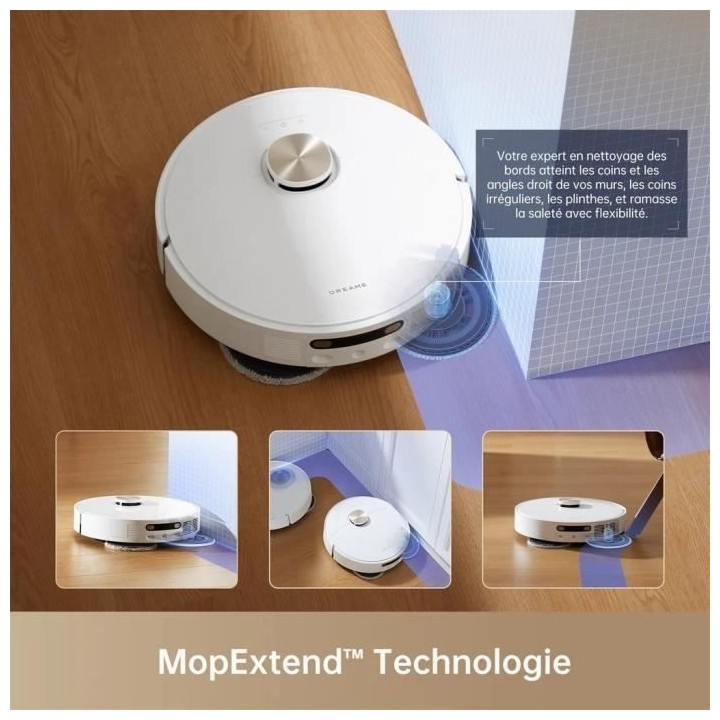 NEW Dreame L10s Pro Ultra Heat - Robot Aspirateur Laveur - Auto-Nettoy