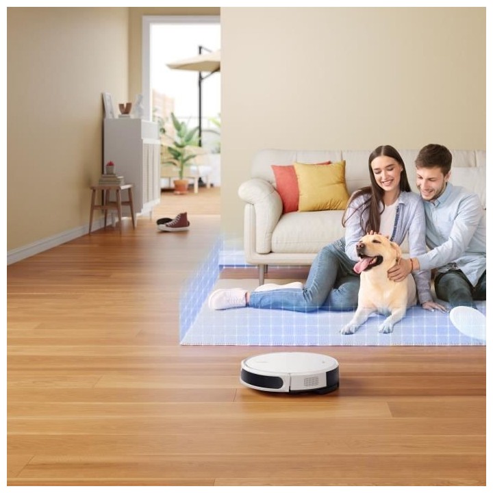DREAME Mova M1 - Aspirateur robot et serpilliere - 4500 Pa - 300 ml -
