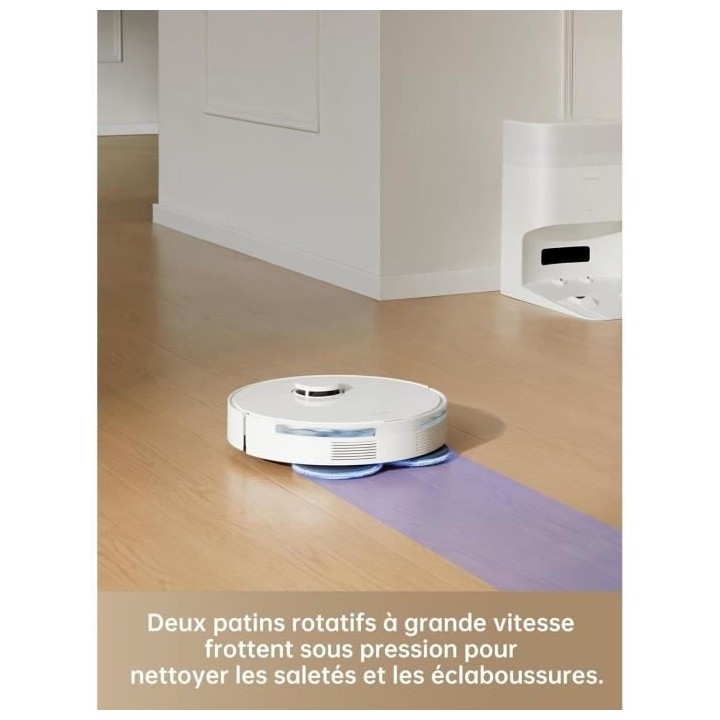 NEW DREAME L10sPlus - Robot Aspirateur Laveur avec Vidage Automatique