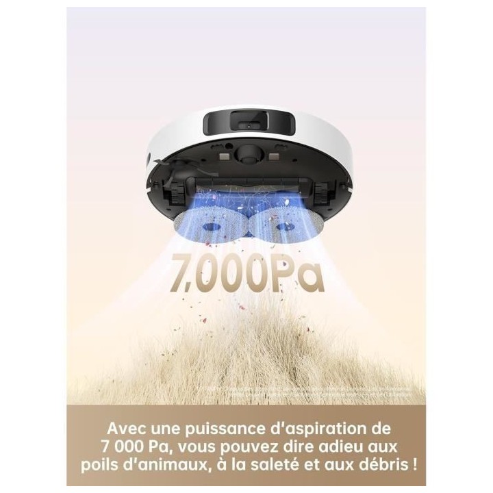 NEW DREAME L10sPlus - Robot Aspirateur Laveur avec Vidage Automatique