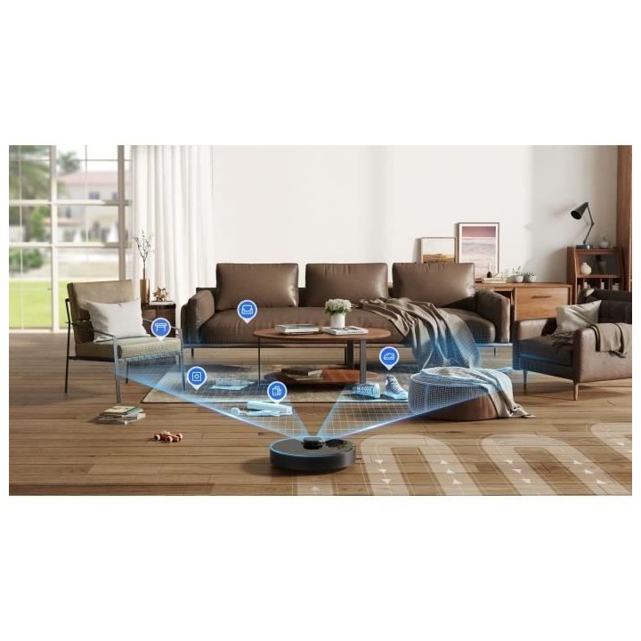 Dreame D10s Pro Robot Aspirateur et Serpillere avec Action IA - Naviga