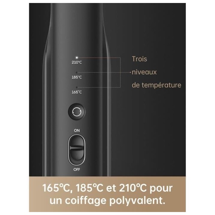 Lisseur sans fil - DREAME Hair Glamour - Black