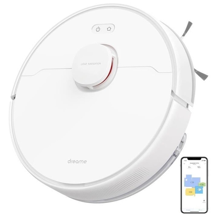 DREAME F9 Pro - Aspirateur Robot Laveur - 150 min - 2500 Pa aspiration