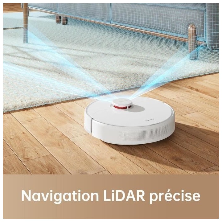 DREAME F9 Pro - Aspirateur Robot Laveur - 150 min - 2500 Pa aspiration