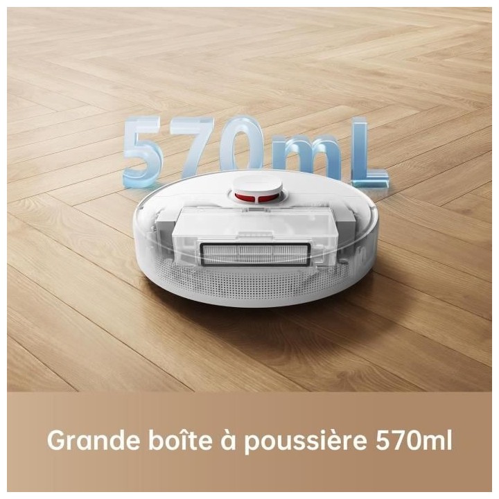DREAME F9 Pro - Aspirateur Robot Laveur - 150 min - 2500 Pa aspiration