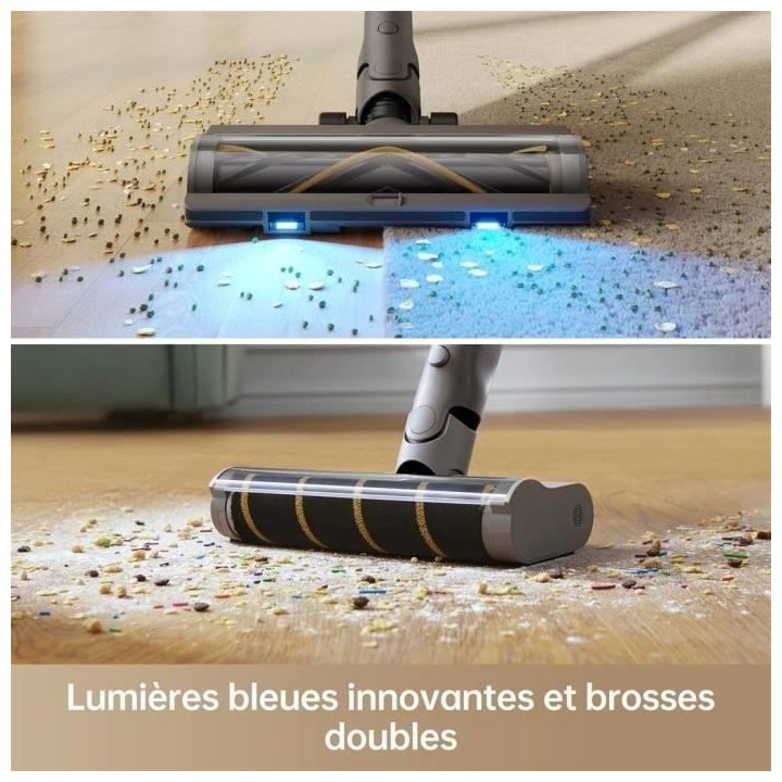 NEW Aspirateur Balai sans fil DREAME Z10 Station avec Auto Vidage - 90