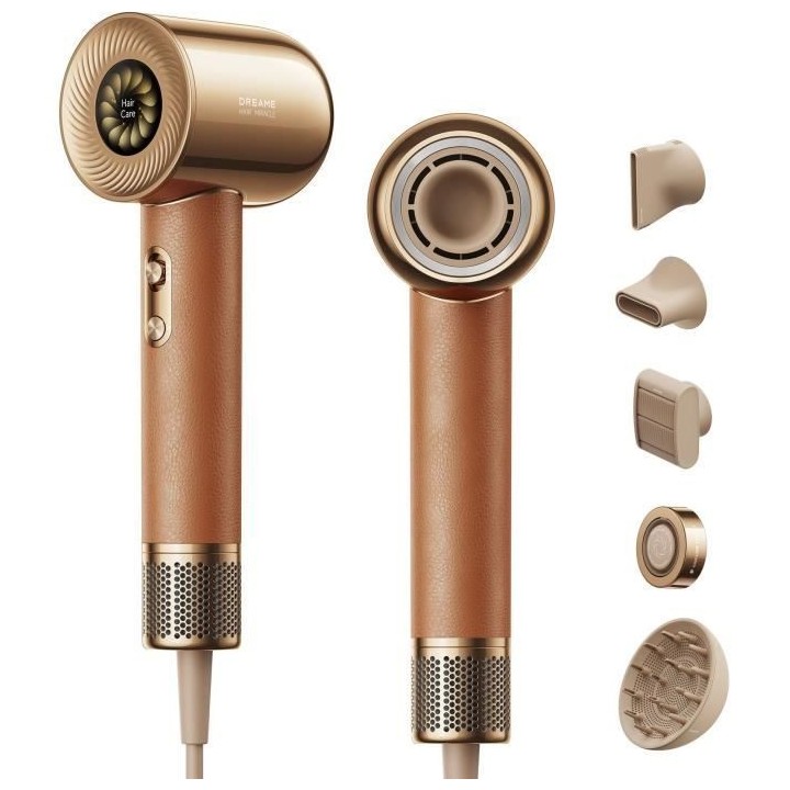 Seche-cheveux a grande vitesse - DREAME - HAIR MIRACLE - Faible bruit