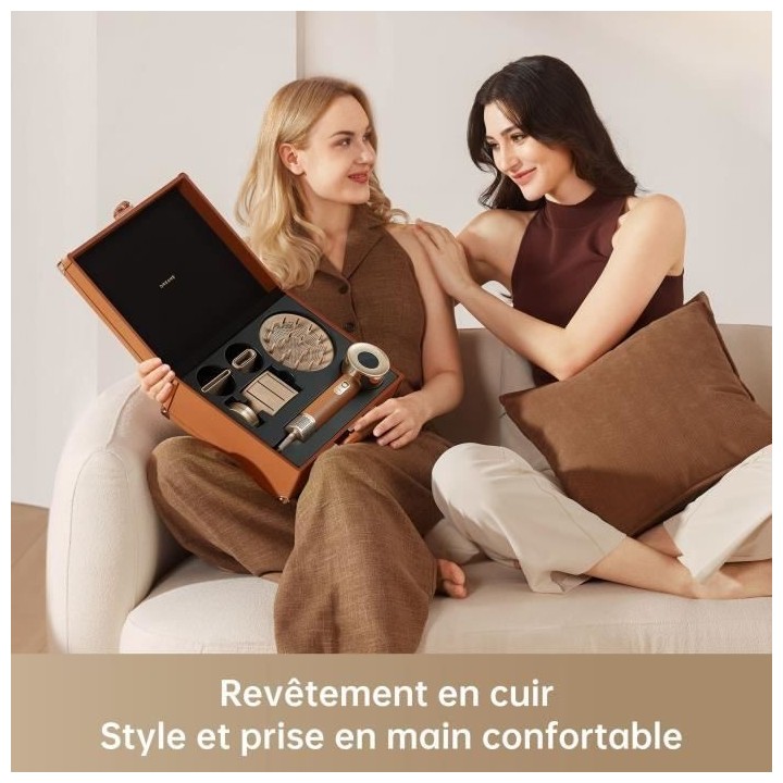 Seche-cheveux a grande vitesse - DREAME - Hair Miracle - Avec 5 embout