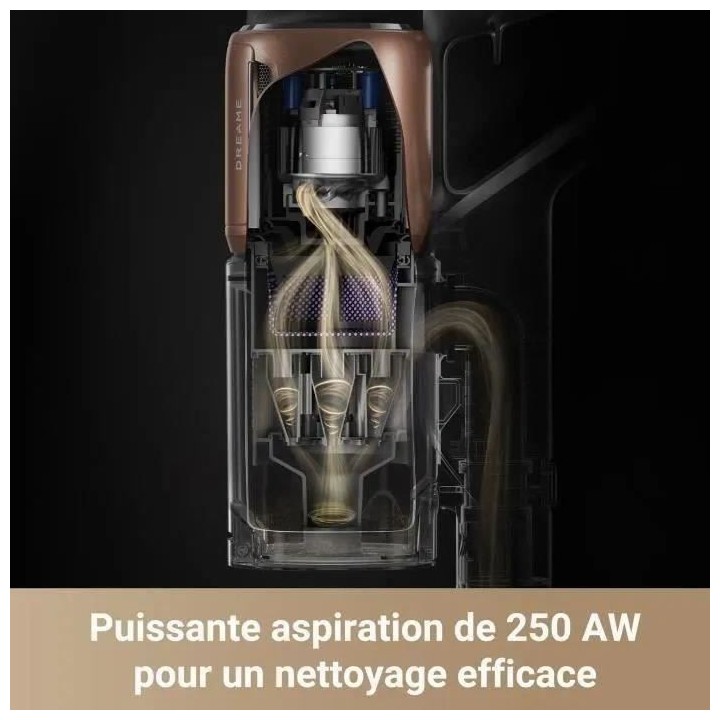 DREAME Z20 - Aspirateur Balai sans fil - 90 min - 250 AW