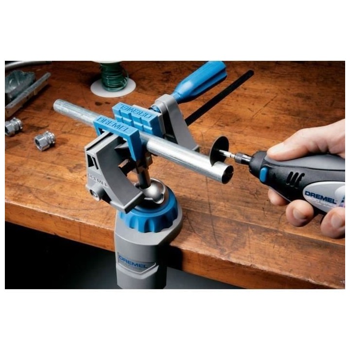 Etau - DREMEL - Multi-Vise 3 en 1 - Rotation 360° - Inclinaison 50°